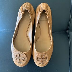 Tory Burch Minnie Ballet Flats - Royal Tan